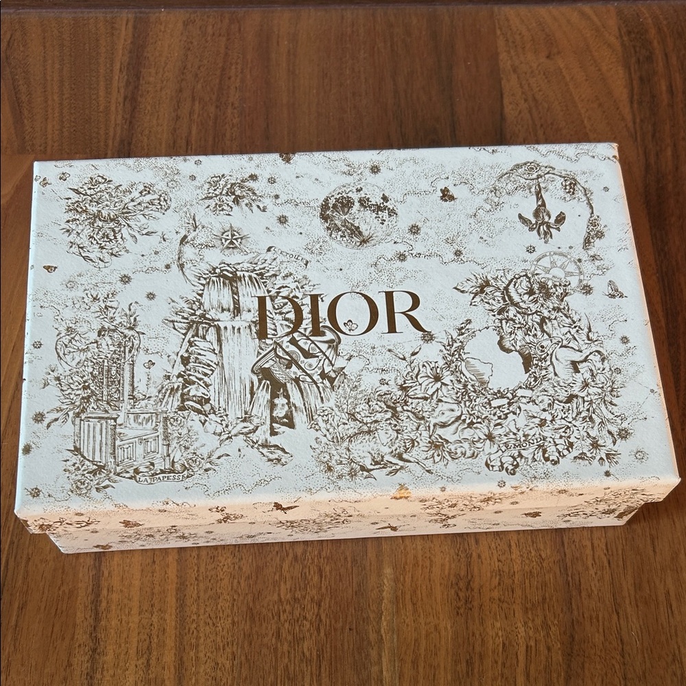Dior White and Brown Artistic Box